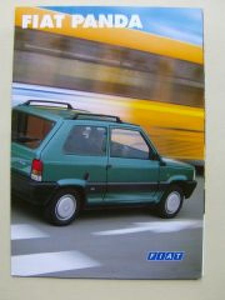 Fiat Panda Prospekt Januar 1996 CLX Selecta 4X4 NEU