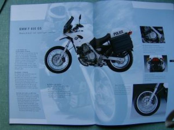 BMW Motorrad Behörden-&Sonderfahrzeuge +C1 2002/03