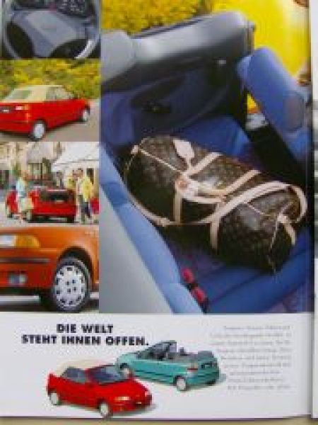 Fiat Punto Cabrio 8V 16V Juni 1998 NEU