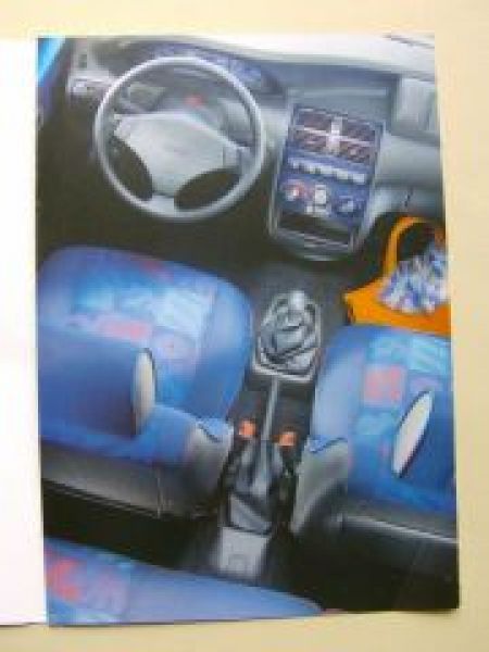 Fiat Punto Cult Prospekt April 1998 NEU