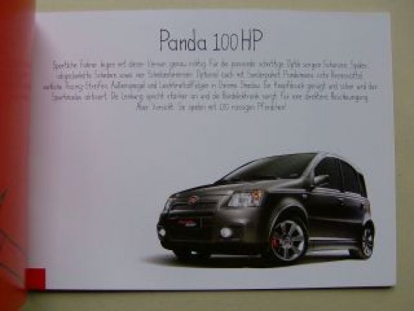 Fiat Panda 7 Sünden 100HP, 4X4,Cross, Monster,Alessi Prospekt