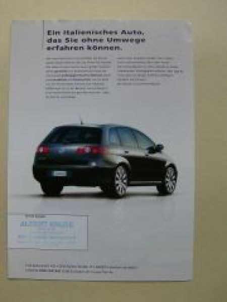 Fiat Croma Vorabinformation NEU