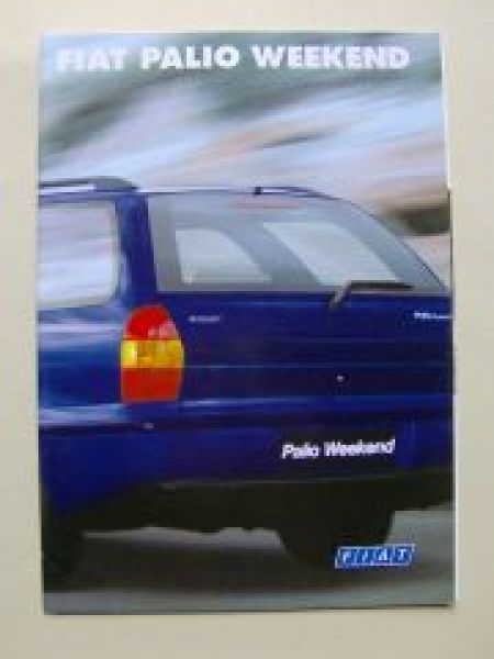 Fiat Palio Weekend Prospekt März 1999