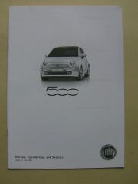 Fiat 500 Pop Lounge Sport byDiesel 15.Juli 2009 NEU