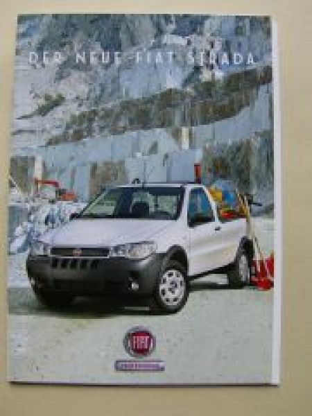 Fiat Strada Prospekt November 2007 NEU