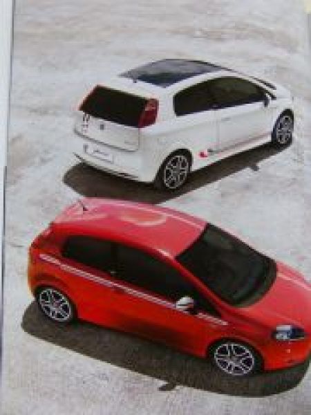 Fiat Punto Prospekt Juli 2008 +Grande Punto NEU