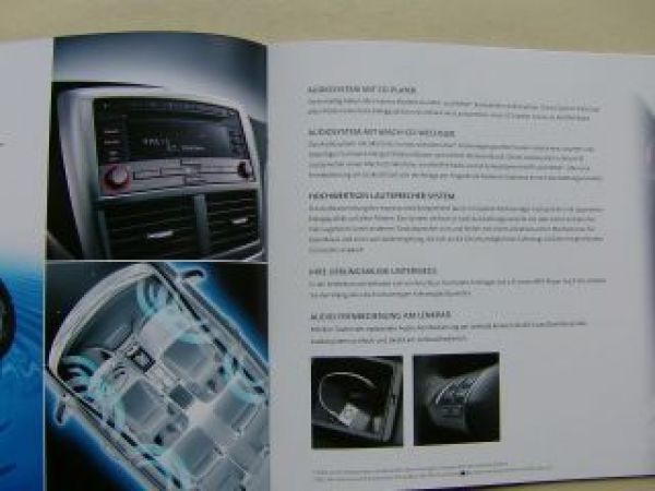 Subaru Impreza Prospekt September 2009 +Preisliste NEU