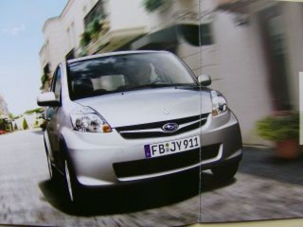 Subaru Justy Prospekt August 2009 +Preisliste NEU