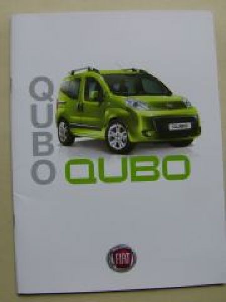 Fiat Qubo Prospekt November 2008 NEU