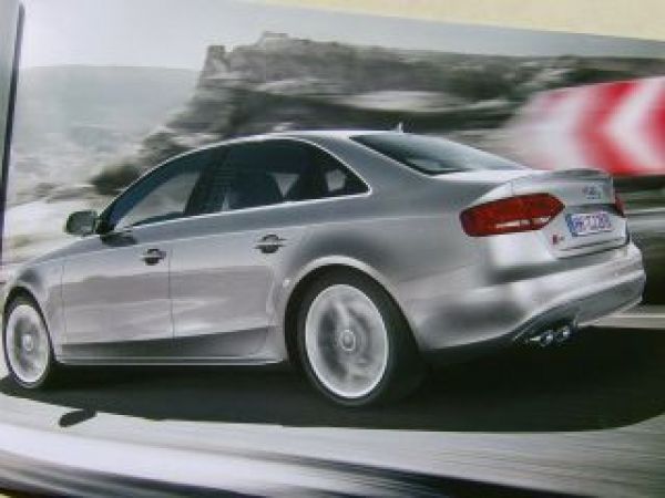 Audi S4 Limousine/Avant Prospekt April 2010 NEU
