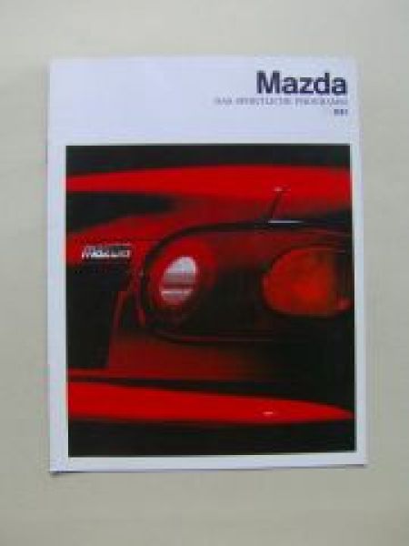 Mazda Das Sportliche Programm September 1991 MX-3 MX-5 MX-6