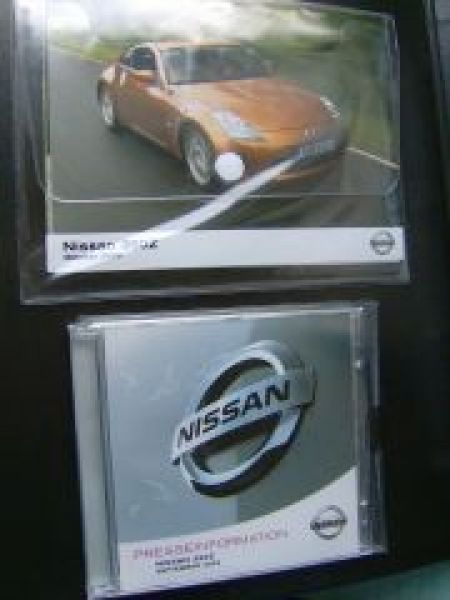 Nissan 350Z Coupe Pressemappe 2003 Vorstellung