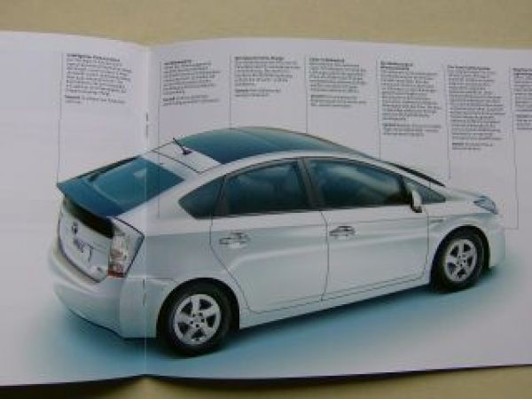 Toyota Prius Prospekt Oktober 2009 NEU +Preisliste ZVW30