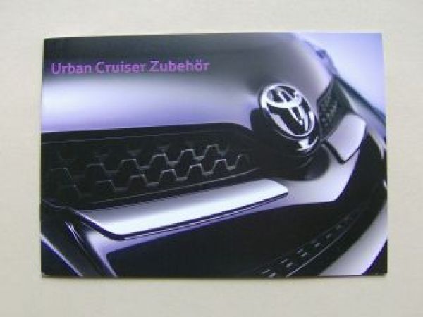 Toyota Urban Cruiser Zubehör Prospekt Juni 2009