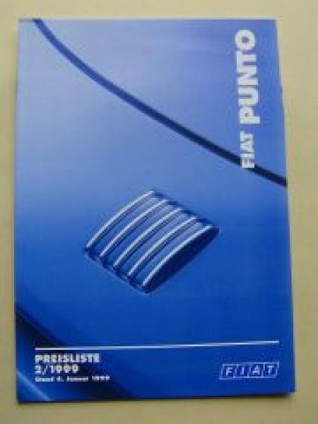 Fiat Punto 4.Januar 1999 NEU