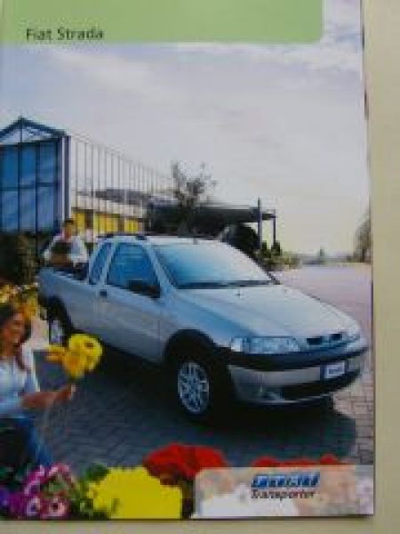 Fiat Strada Pick-Up Prospekt Mai 2003 NEU