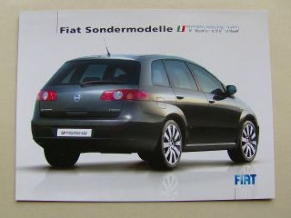 Fiat Croma Idea Stilo Multipla Torino Prospekt  April 2006