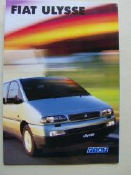 Fiat Ulysse Prospekt September 1999 +Preisliste NEU