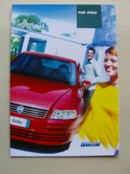 Fiat Stilo Prospekt Februar 2002 NEU +Preisliste NEU Typ192