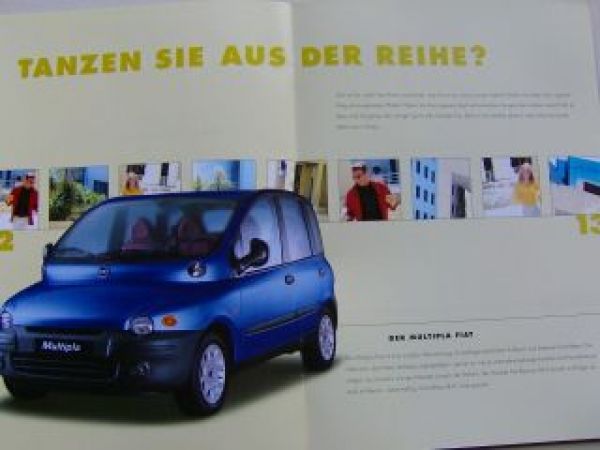 Fiat Programm Prospekt April 2001 NEU
