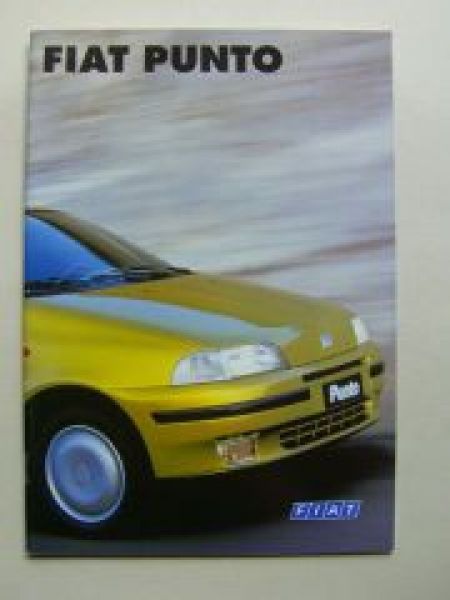 Fiat Punto Prospekt November 1996 NEU