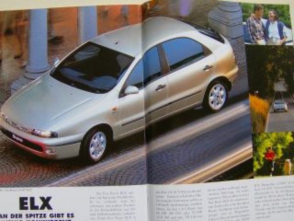 Fiat Brava Prospekt Oktober 1996 NEU