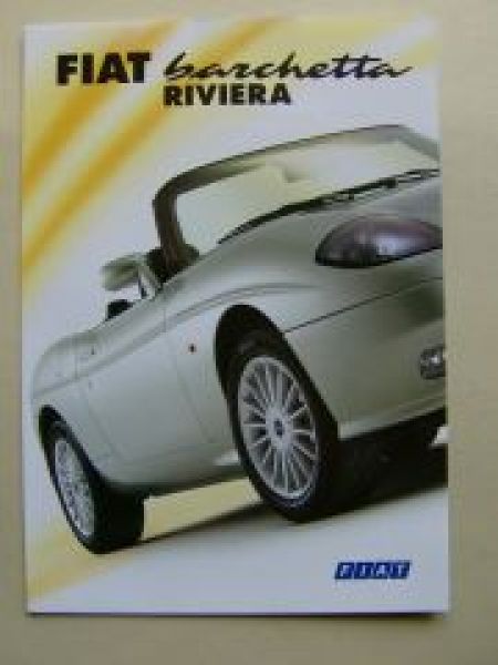 Fiat barchetta Riviera Januar 2000 NEU