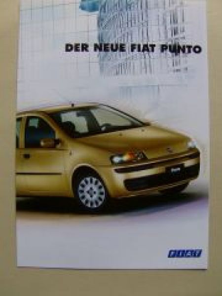 Fiat Punto Prospekt NEU