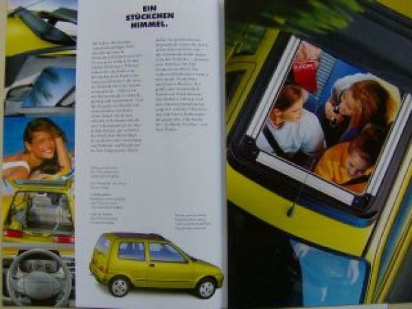 Fiat Cinquecento Soleil Mai 1996 NEU