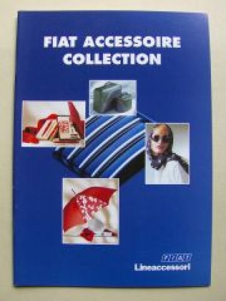 Fiat Accessoire Collection Lineaccessori März 1997 NEU