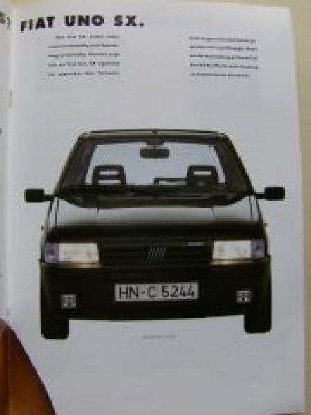 Fiat Uno +Turbo i.e.Racing September 1992
