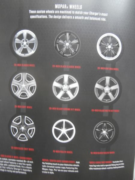Dodge Charger Mopar Authentic Accessories Zubehör USA Englischer Prospekt November 2014