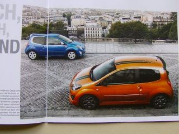 Renault Twingo +Sport +GordiniR.S. Oktober 2009+Preisliste