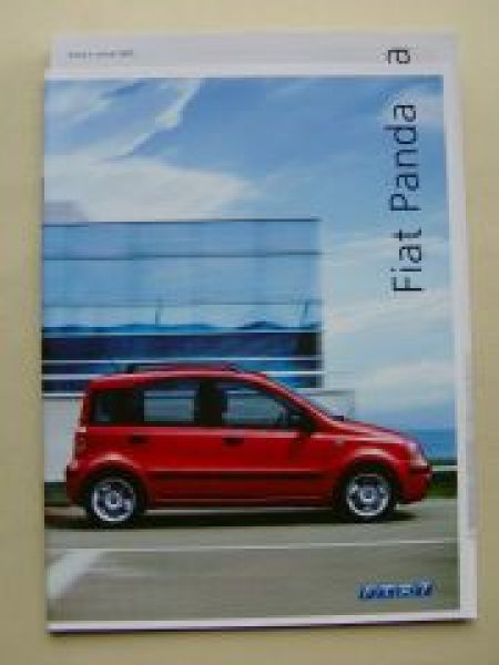 Fiat Panda Prospekt September 2003 +Preisliste NEU