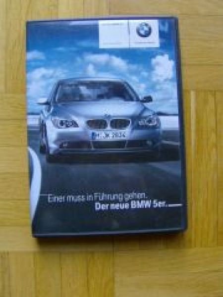 BMW 5er Limousine E60 DVD Einer muß in Führung gehen 2003
