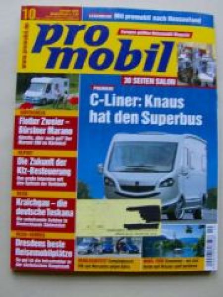 pro mobil 10/2005 Knaus C-Liner, VW T5 California