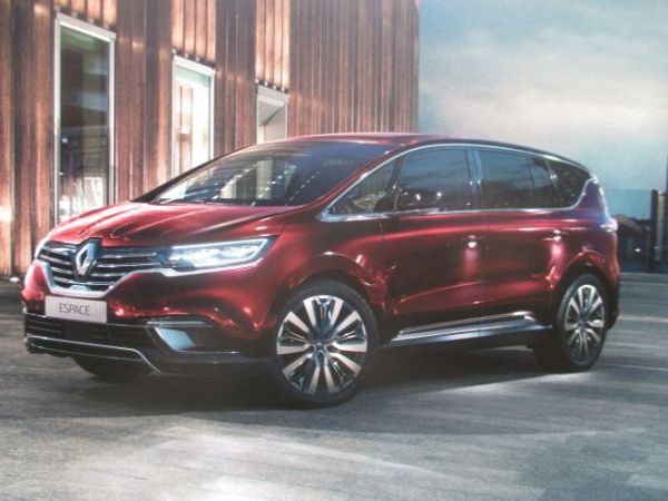 Renault Espace V Zen +Intens +Initiale Paris Katalog Juli 2020