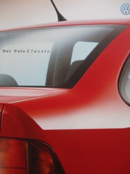 VW Polo Classic Katalog April 2000