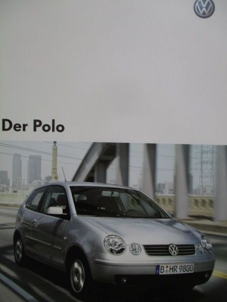 VW Polo (9N) Katalog +Preisliste Mai 2004