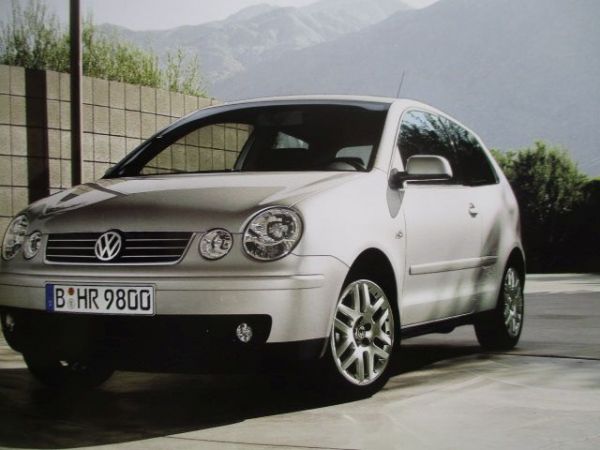 VW Polo (9N) Katalog +Preisliste Mai 2004