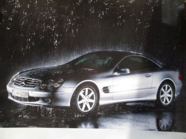 Mercedes Benz SL Original Poster BR230 ca.59x83cm Format
