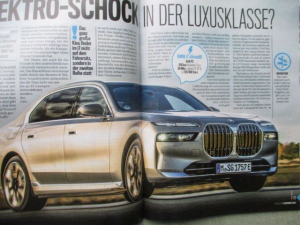 Auto Bild 48/2022 BMW 223d Xdrive,i7 xDrive60 (G70),Subaru Solterra vs. Nissan Ariya,Volvo XC60 Plug-in-Hybrid,