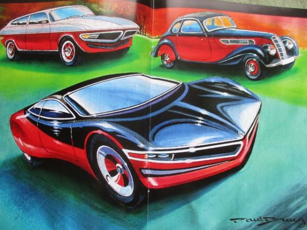 Der Doppelscheinwerfer Nr.77 vor 50 Jahren läuft der 5er E12 vom Band,Studien Bracq,