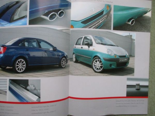 irmscher Daewoo Nubira Matiz +Kalos