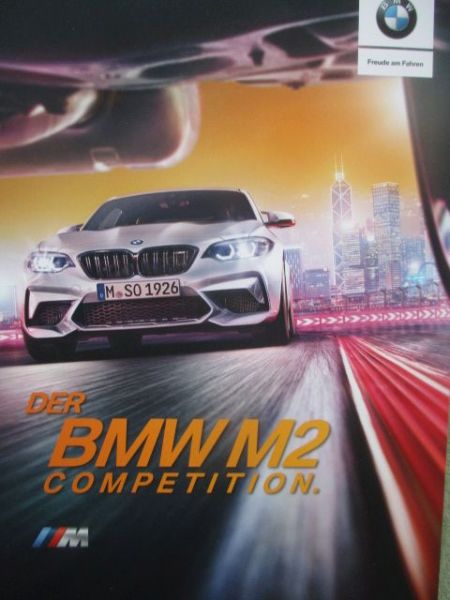 BMW M2 Competition F87 Katalog März 2019