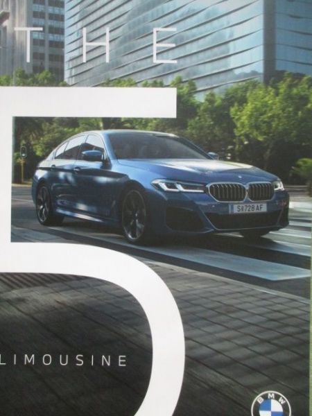 BMW 520e Limousine G30 Katalog März 2022