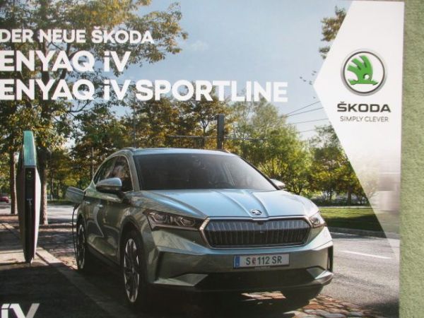 Skoda Enyaq iV +Sportline Prospekt August 2021