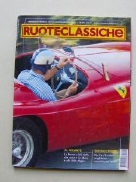 Ruoteclassiche AGosto 2001 Ferrari 340MM, De Tomaso Vallelunga