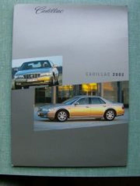 Cadillac Pressemappe 2002 CTS STS Rarität