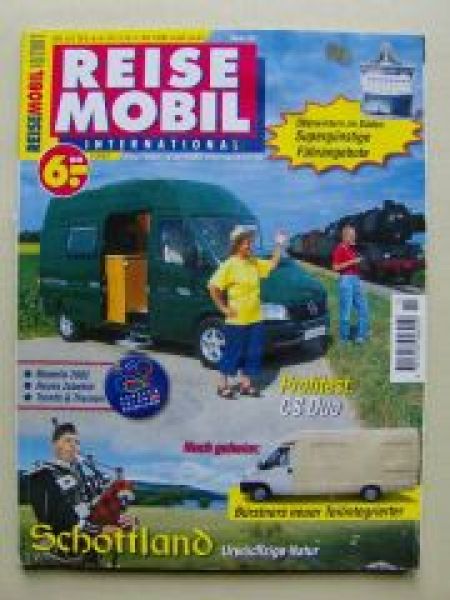 Reise Mobil 10/2001 CS Duo, Karmann Mobil VW T4 LT